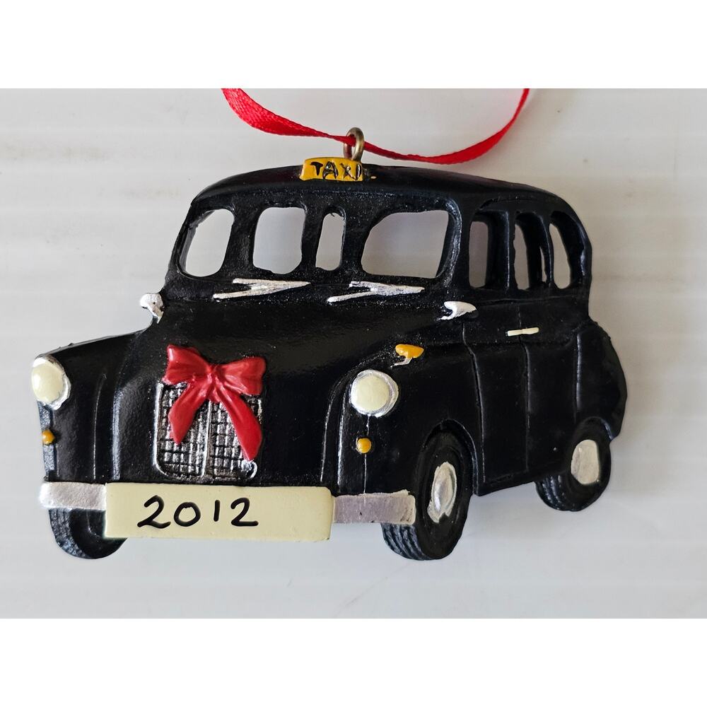 2012 London Taxi Cab Christmas Souvenir Ornament From England